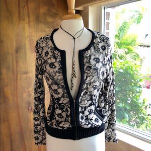 Lace cardigan by Mint Velvet